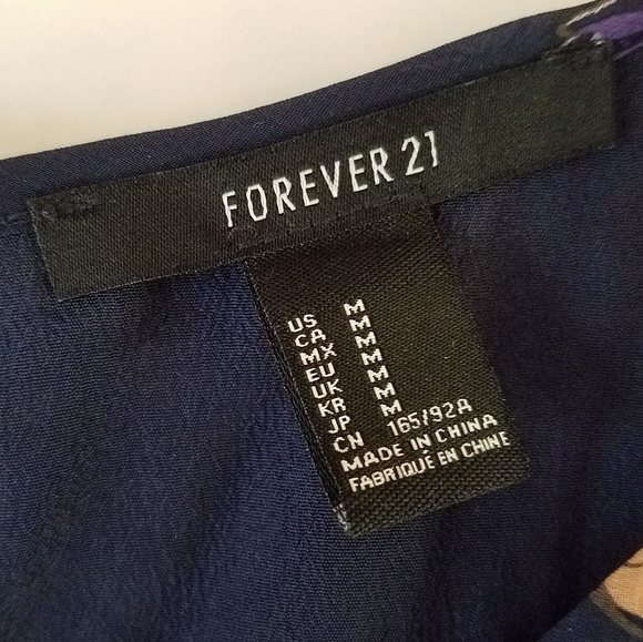Forever 21 flower print dress size Medium - Picture 5 of 6